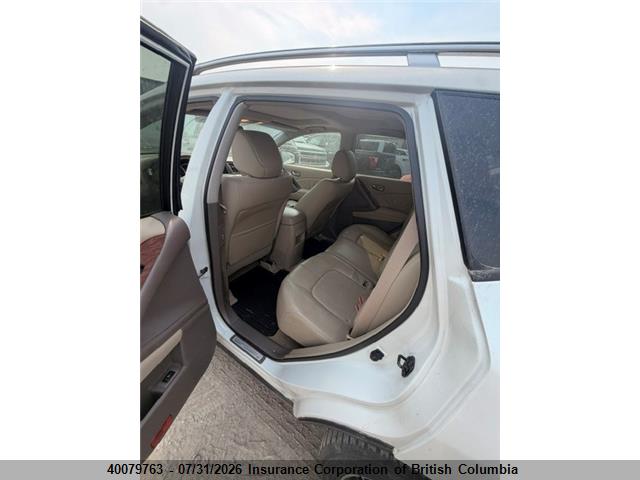 2009 Nissan Murano S/sl/le მანქანა იყიდება აუქციონზე, vin: JN8AZ18WX9W201332, აუქციონის ნომერი: 40079763