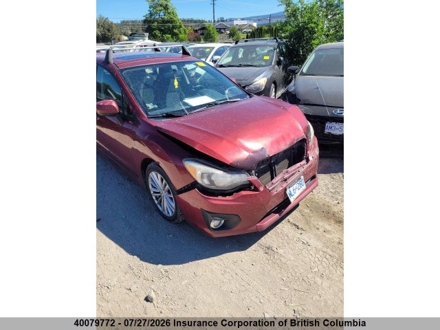 Auction sale of the 2013 Subaru Impreza 2.0i Touring Package, vin: JF1GPAD66DH837153, lot number: 40079772
