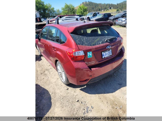 Продажа на аукционе авто 2013 Subaru Impreza 2.0i Touring Package, vin: JF1GPAD66DH837153, номер лота: 40079772