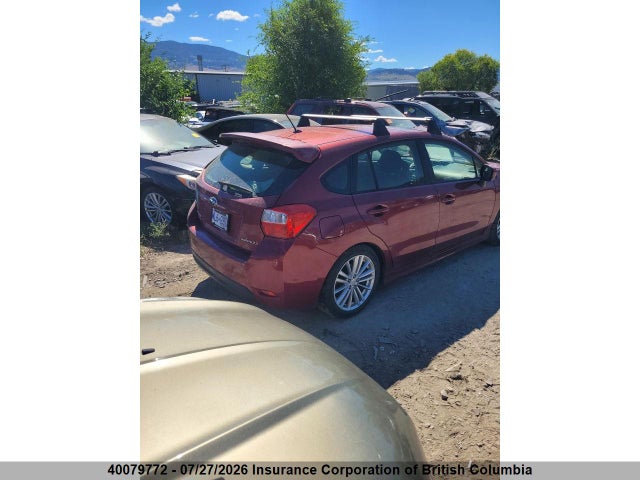 Продажа на аукционе авто 2013 Subaru Impreza 2.0i Touring Package, vin: JF1GPAD66DH837153, номер лота: 40079772