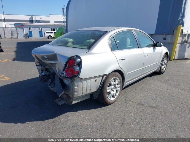 2006 Nissan Altima 2.5 S მანქანა იყიდება აუქციონზე, vin: 1N4AL11D96C205283, აუქციონის ნომერი: 40079778