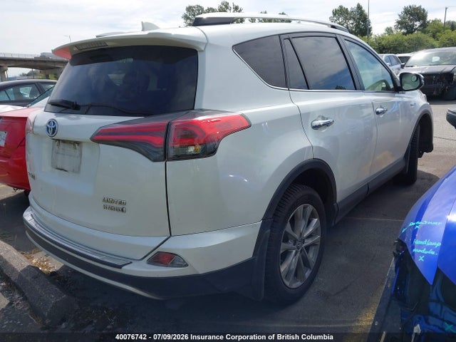 Aukcja sprzedaży 2016 Toyota Rav4 Hv Limited, vin: JTMDJREV5GD044344, numer aukcji: 40076742