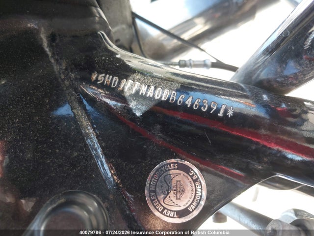 40079786 :رقم المزاد ، 5HD1FFMA0DB646391 vin ، 2013 Harley-davidson Flhtc Electra Glide Classic مزاد بيع