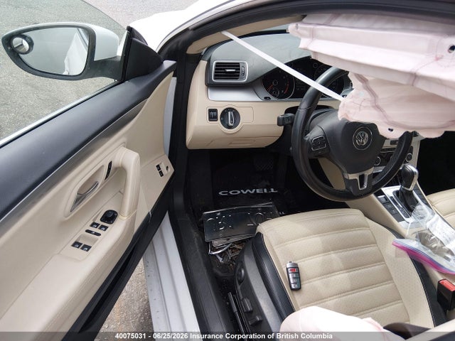 Aukcja sprzedaży 2012 Volkswagen Cc Sport/r-line, vin: WVWMN9ANXCE506024, numer aukcji: 40075031