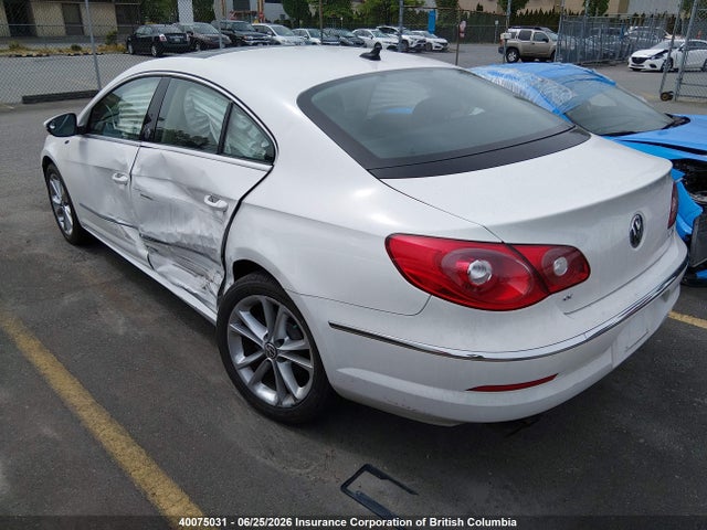 Aukcja sprzedaży 2012 Volkswagen Cc Sport/r-line, vin: WVWMN9ANXCE506024, numer aukcji: 40075031