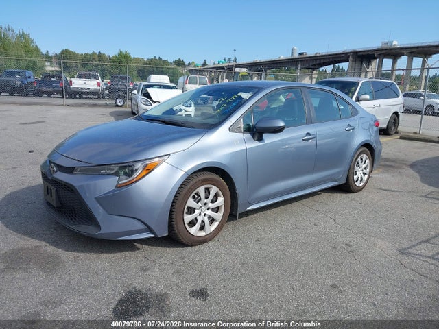 2020 Toyota Corolla Le მანქანა იყიდება აუქციონზე, vin: 5YFBPRBE1LP013111, აუქციონის ნომერი: 40079796