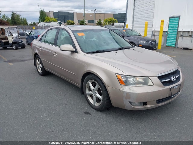 Продажа на аукционе авто 2007 Hyundai Sonata Gl V6/gls V6, vin: 5NPET46F67H239842, номер лота: 40079801