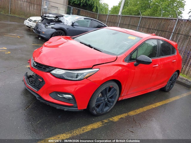 Chevrolet CRUZE LT 2018 3G1BE6SM3JS651672 Image 2