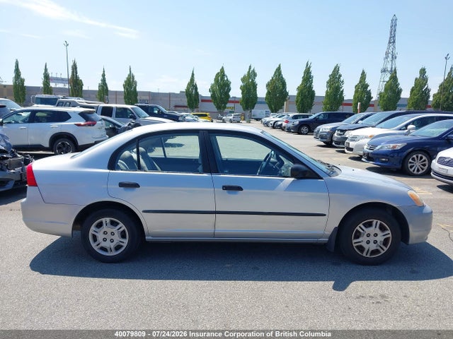 Продаж на аукціоні авто 2001 Honda Civic, vin: 2HGES16331H925510, номер лоту: 40079809