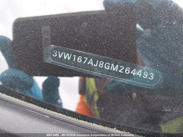 Aukcja sprzedaży 2016 Volkswagen Jetta S, vin: 3VW167AJ8GM264493, numer aukcji: 40073405
