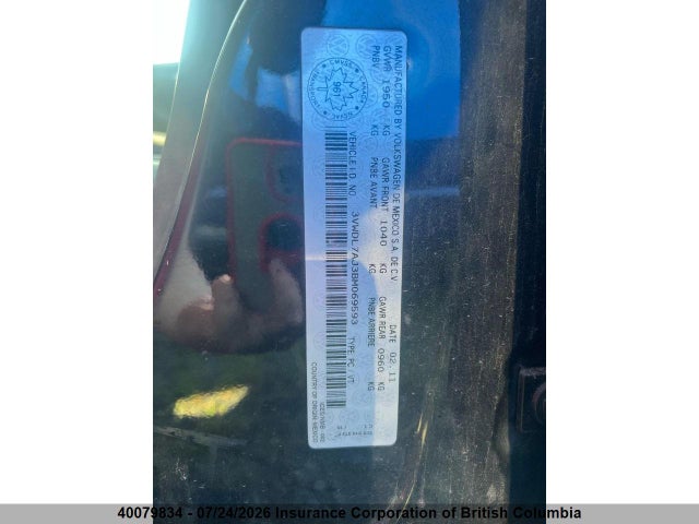 Продаж на аукціоні авто 2011 Volkswagen Jetta, vin: 3VWDL7AJ3BM069593, номер лоту: 40079834
