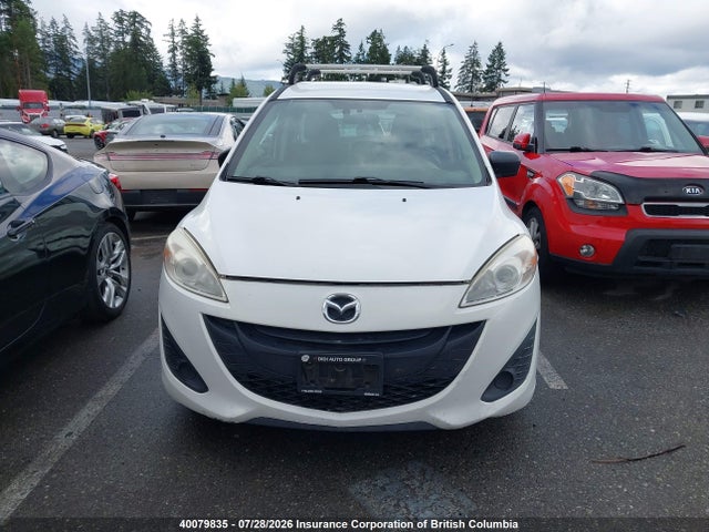 2012 Mazda Mazda5 Gs მანქანა იყიდება აუქციონზე, vin: JM1CW2CL1C0122500, აუქციონის ნომერი: 40079835
