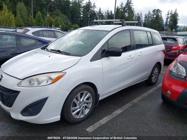 2012 Mazda Mazda5 Gs მანქანა იყიდება აუქციონზე, vin: JM1CW2CL1C0122500, აუქციონის ნომერი: 40079835