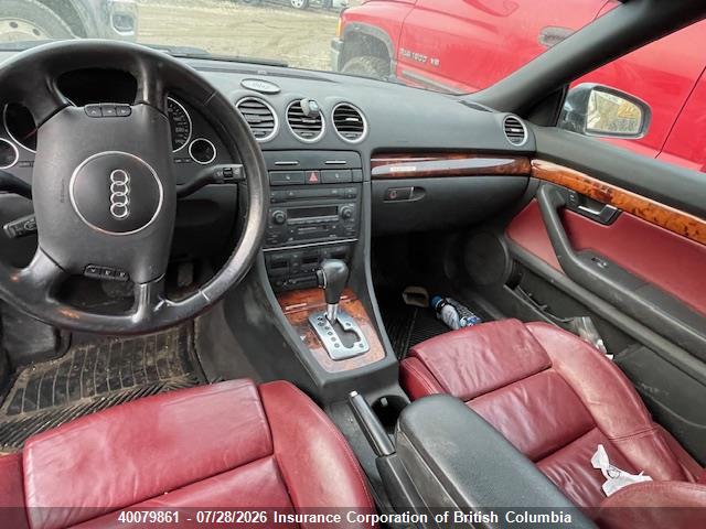 Aukcja sprzedaży 2005 Audi A4, vin: WAUDT48H25K013013, numer aukcji: 40079861