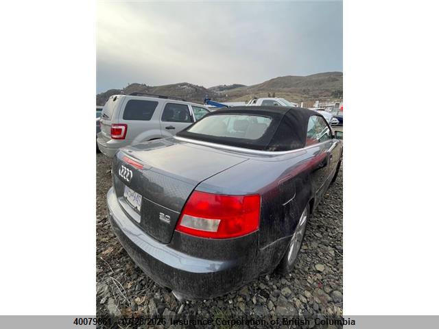 Aukcja sprzedaży 2005 Audi A4, vin: WAUDT48H25K013013, numer aukcji: 40079861