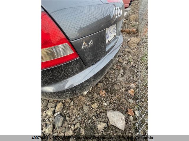 Aukcja sprzedaży 2005 Audi A4, vin: WAUDT48H25K013013, numer aukcji: 40079861