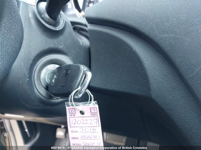 40079879 :رقم المزاد ، 5XYZUDLB7JG540053 vin ، 2018 Hyundai Santa Fe Sport مزاد بيع