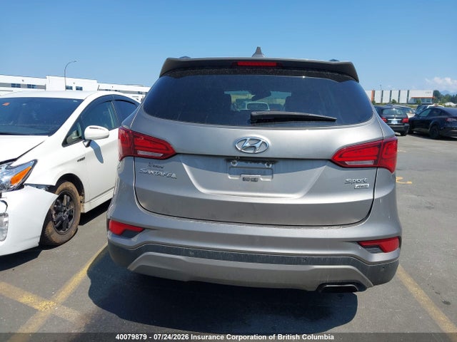 40079879 :رقم المزاد ، 5XYZUDLB7JG540053 vin ، 2018 Hyundai Santa Fe Sport مزاد بيع