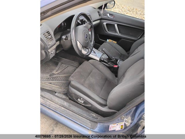40079885 :رقم المزاد ، 4S3BP616697319594 vin ، 2009 Subaru Legacy 2.5i مزاد بيع