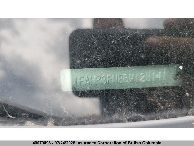 Продажа на аукционе авто 2011 Ford Focus, vin: 1FAHP3FN8BW128141, номер лота: 40079893