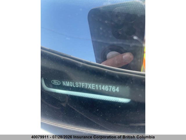 40079911 :رقم المزاد ، NM0LS7F7XE1146764 vin ، 2014 Ford Transit Connect Xlt مزاد بيع