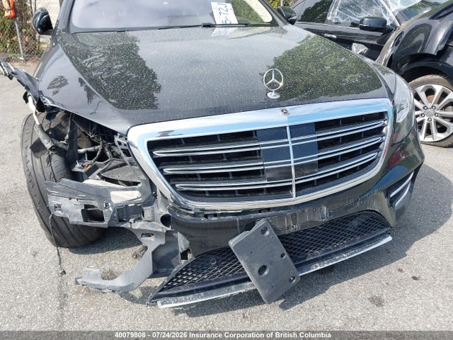 Продажа на аукционе авто 2018 Mercedes-benz S 560 4matic, vin: WDDUG8GB3JA420016, номер лота: 40079808