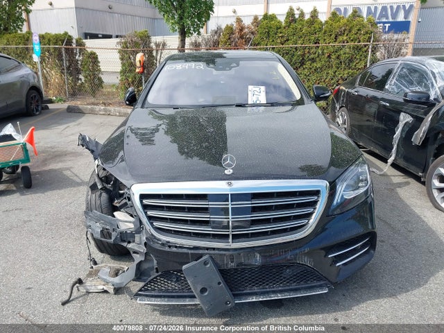 Продажа на аукционе авто 2018 Mercedes-benz S 560 4matic, vin: WDDUG8GB3JA420016, номер лота: 40079808