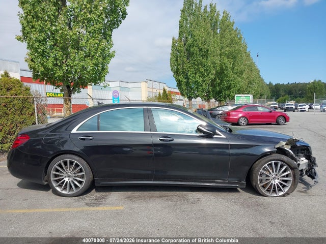 Продажа на аукционе авто 2018 Mercedes-benz S 560 4matic, vin: WDDUG8GB3JA420016, номер лота: 40079808