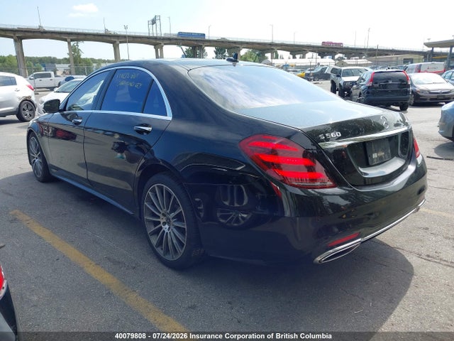 Продажа на аукционе авто 2018 Mercedes-benz S 560 4matic, vin: WDDUG8GB3JA420016, номер лота: 40079808