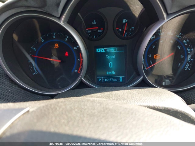 40079938 :رقم المزاد ، 1G1PE5SB1D7271554 vin ، 2013 Chevrolet Cruze مزاد بيع