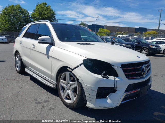 Auction sale of the 2013 Mercedes-benz Ml 350 Bluetec, vin: 4JGDA2EB1DA201499, lot number: 40079939