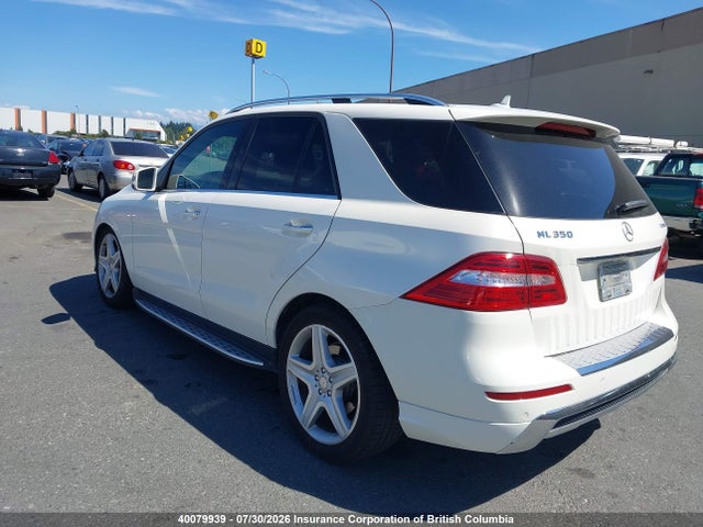 Aukcja sprzedaży 2013 Mercedes-benz Ml 350 Bluetec, vin: 4JGDA2EB1DA201499, numer aukcji: 40079939