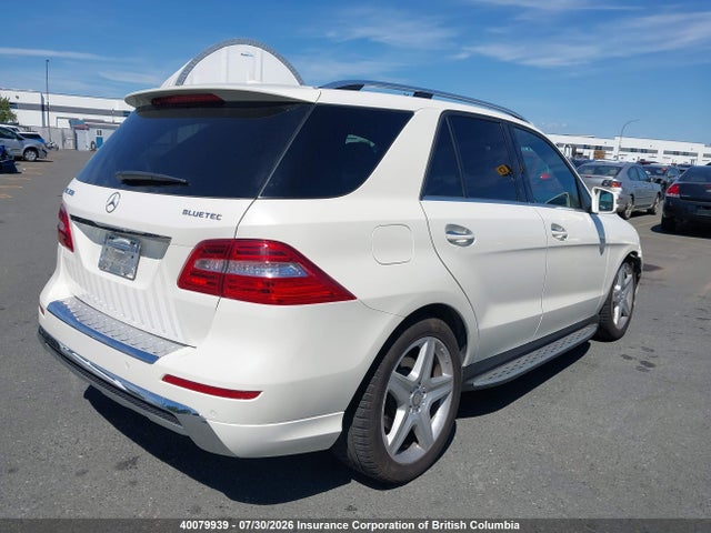 Aukcja sprzedaży 2013 Mercedes-benz Ml 350 Bluetec, vin: 4JGDA2EB1DA201499, numer aukcji: 40079939
