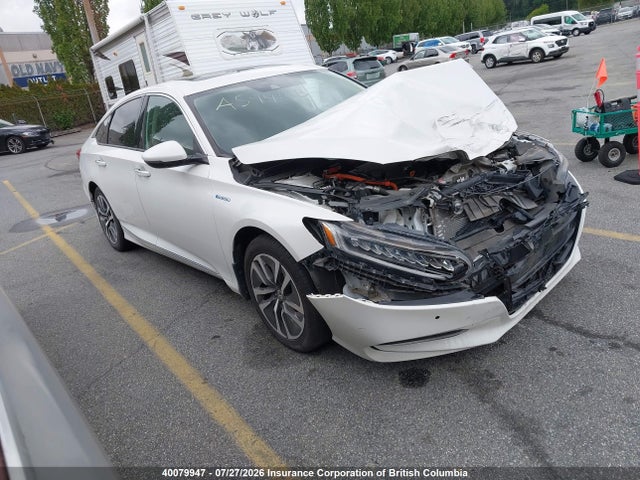 2020 Honda Accord Touring Hybrid მანქანა იყიდება აუქციონზე, vin: 1HGCV3F93LA800071, აუქციონის ნომერი: 40079947
