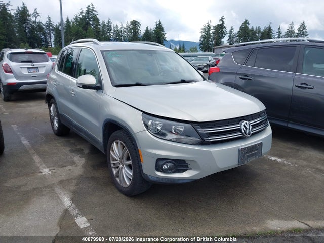 Продаж на аукціоні авто 2012 Volkswagen Tiguan S/se/sel, vin: WVGBV7AX3CW584275, номер лоту: 40079960