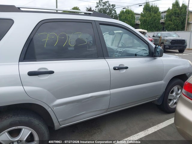 40079963 :رقم المزاد ، KNDJF722377438037 vin ، 2007 Kia Sportage Lx مزاد بيع