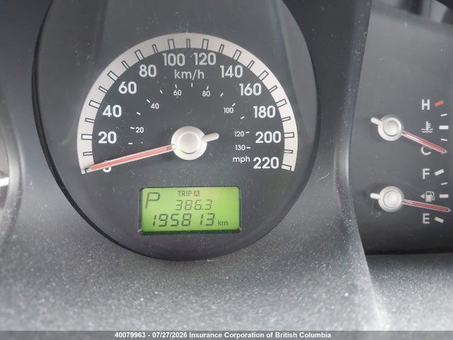 40079963 :رقم المزاد ، KNDJF722377438037 vin ، 2007 Kia Sportage Lx مزاد بيع