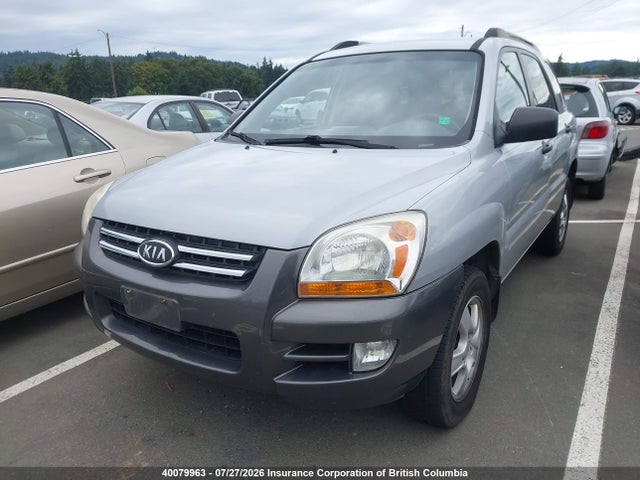 40079963 :رقم المزاد ، KNDJF722377438037 vin ، 2007 Kia Sportage Lx مزاد بيع