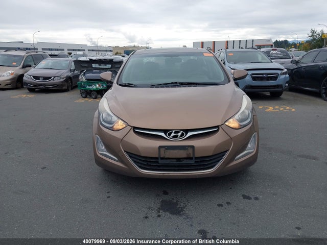 40079969 :رقم المزاد ، KMHDH4AE0FU285789 vin ، 2015 Hyundai Elantra Se/sport/limited مزاد بيع