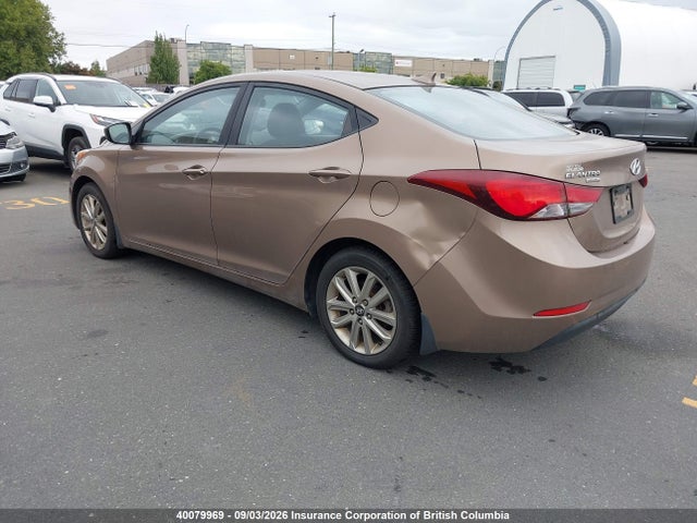 40079969 :رقم المزاد ، KMHDH4AE0FU285789 vin ، 2015 Hyundai Elantra Se/sport/limited مزاد بيع