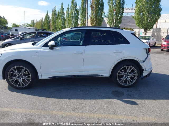 40079976 :رقم المزاد ، WA1FECF34L1057387 vin ، 2020 Audi Q3 مزاد بيع