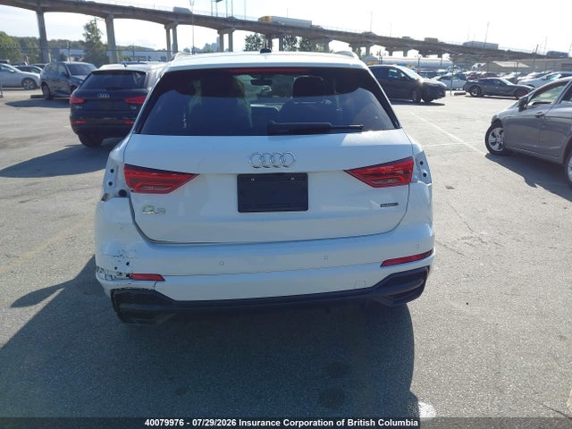 40079976 :رقم المزاد ، WA1FECF34L1057387 vin ، 2020 Audi Q3 مزاد بيع