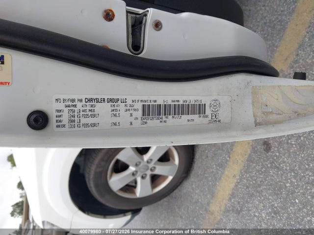 Продаж на аукціоні авто 2011 Dodge Journey Sxt, vin: 3D4PG5FG2BT536548, номер лоту: 40079980
