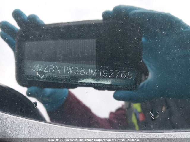 Aukcja sprzedaży 2018 Mazda 3 Grand Touring, vin: 3MZBN1W38JM192765, numer aukcji: 40079982