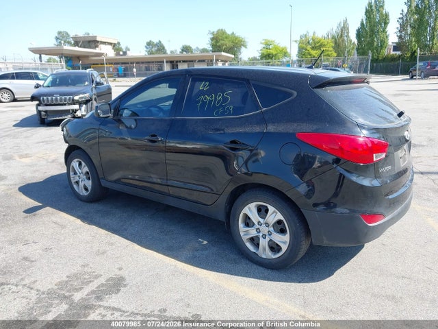 Aukcja sprzedaży 2012 Hyundai Tucson Gl, vin: KM8JT3AC5CU324866, numer aukcji: 40079985