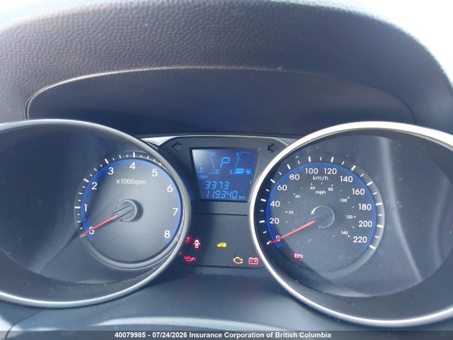 Aukcja sprzedaży 2012 Hyundai Tucson Gl, vin: KM8JT3AC5CU324866, numer aukcji: 40079985