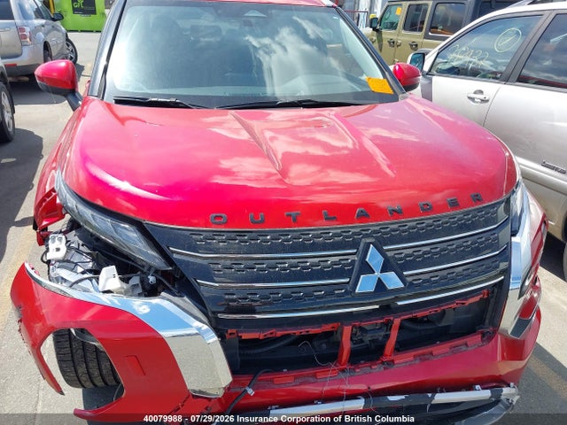 JA4J4UA86NZ615492 Mitsubishi Outlander Se/black Edition