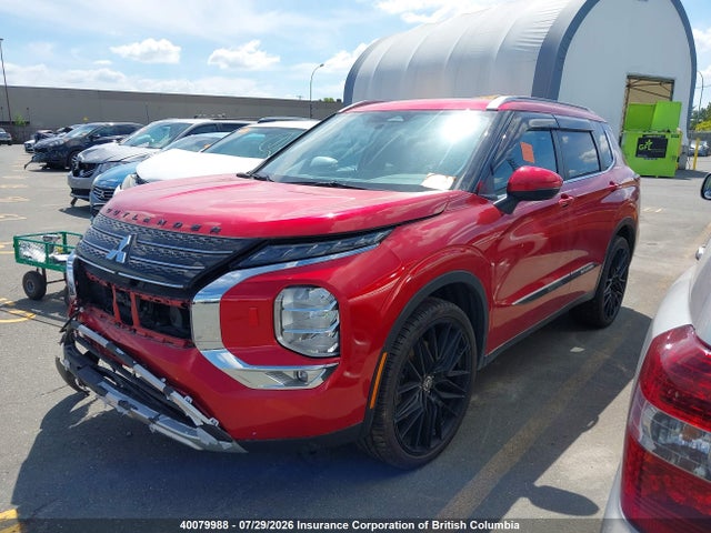 JA4J4UA86NZ615492 Mitsubishi Outlander Se/black Edition