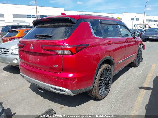 JA4J4UA86NZ615492 Mitsubishi Outlander Se/black Edition