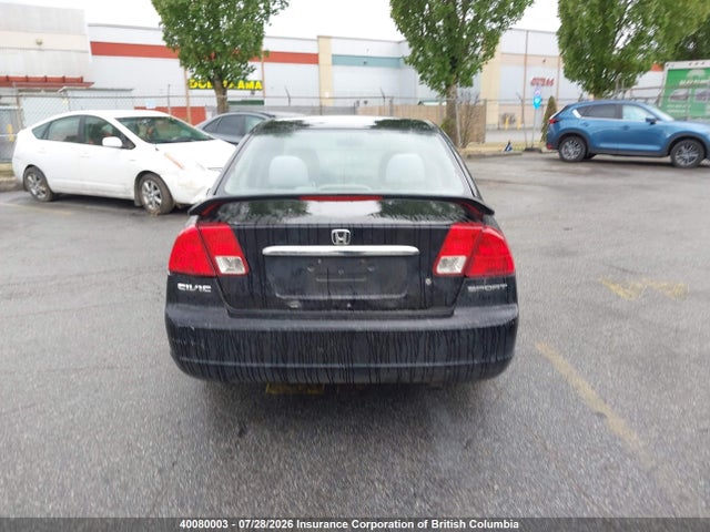 Продаж на аукціоні авто 2003 Honda Civic, vin: 2HGES16853H921361, номер лоту: 40080003